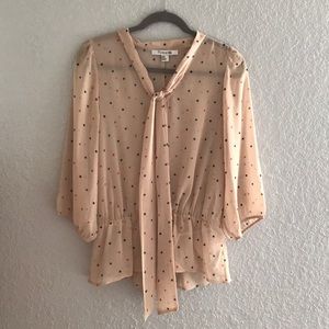 Forever 21 Polka Dot Blouse